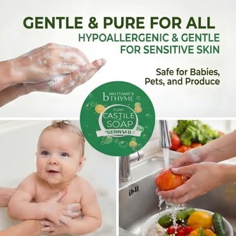 Brittanie's Thyme used at kitchen sink for dishwashing and surface cleaning