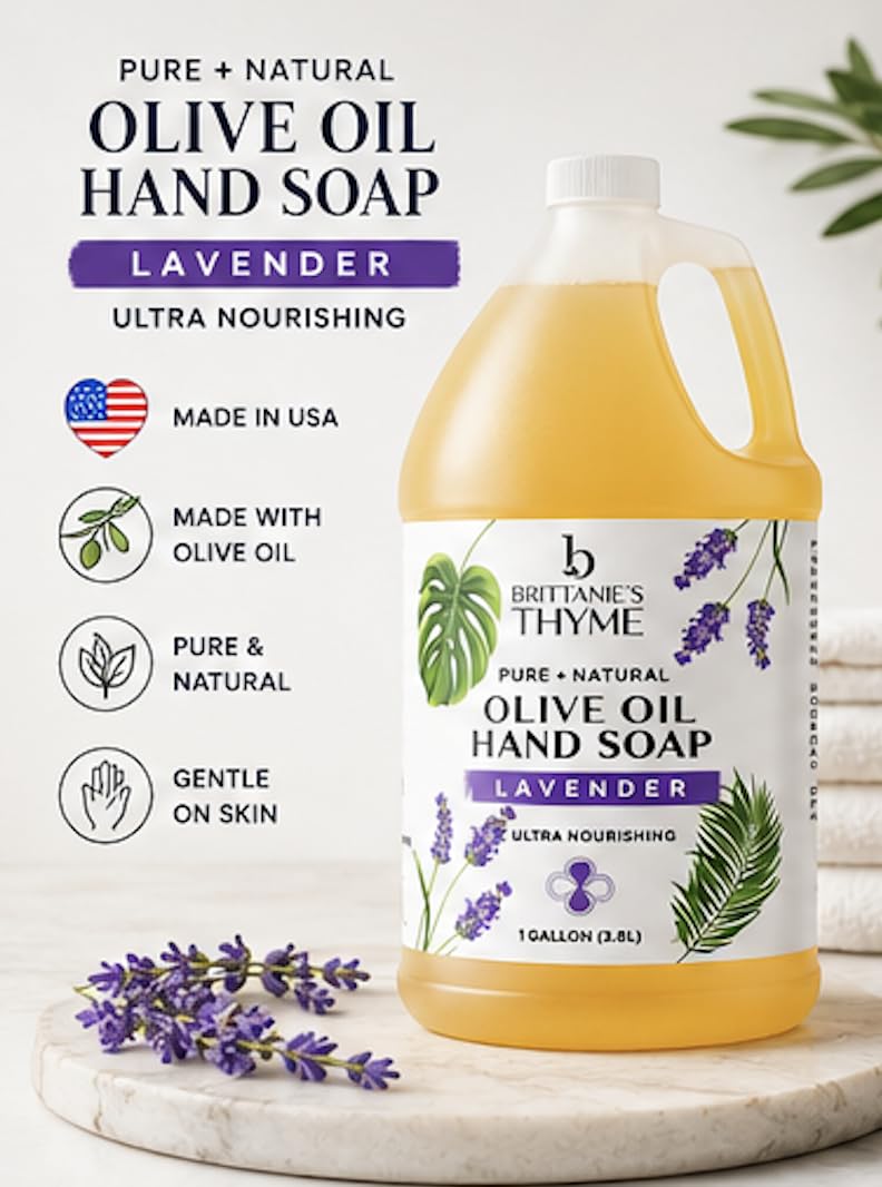 Brittanie's Thyme pouring close-up showing concentrated refill and easy transfer
