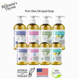 Brittanie's Thyme olive oil texture highlighting nourishing feel