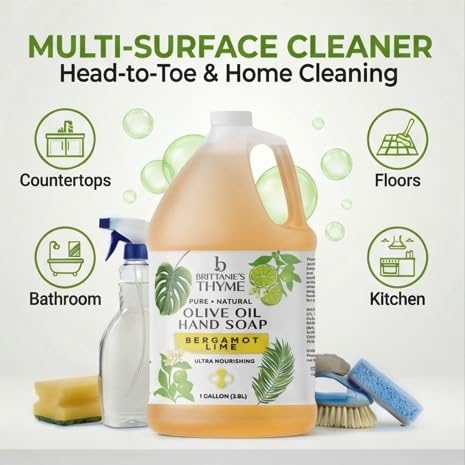 Brittanie's Thyme used as pet shampoo showing gentle, skin-friendly wash