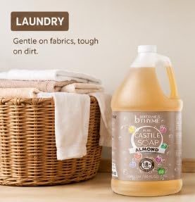 Brittanie's Thyme used as pet wash on a dog showing gentle coat cleaning