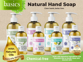 Brittanie's Thyme lather on hands for gentle cleansing benefit