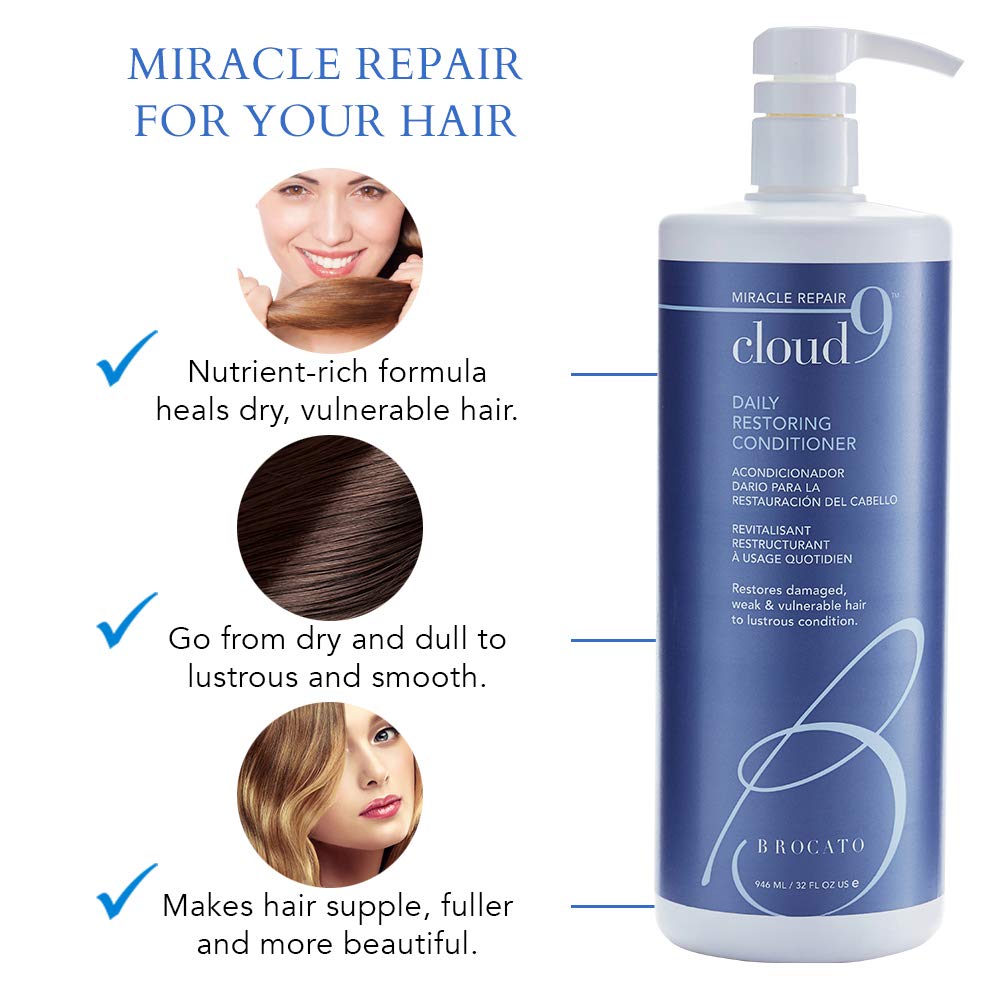Brocato Cloud 9 creamy texture demonstrating moisturizing benefit