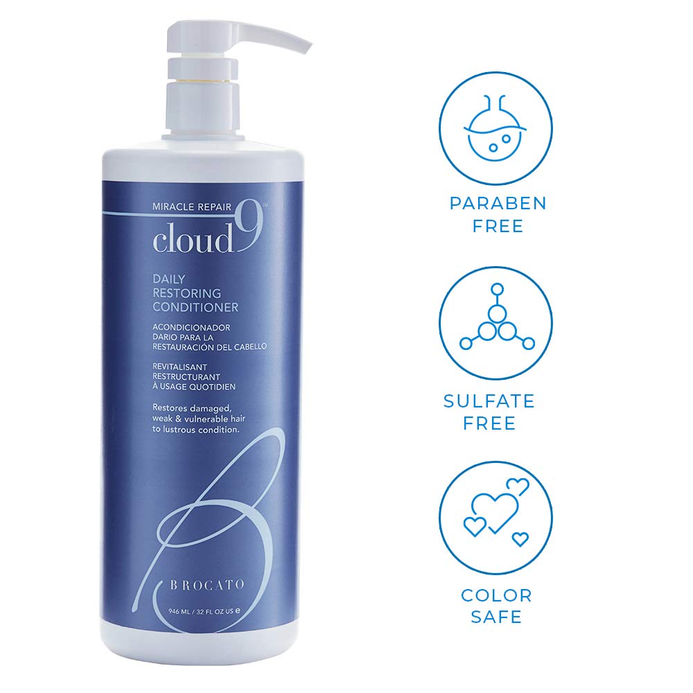 Brocato Cloud 9 ingredient panel close-up highlighting proteins