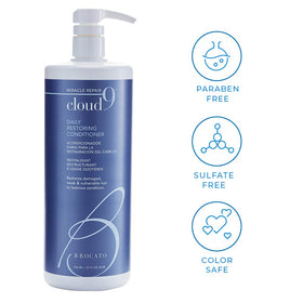Brocato Cloud 9 ingredient panel close-up highlighting proteins