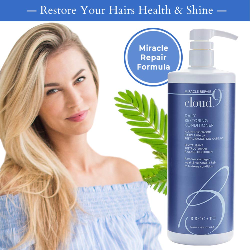 Brocato Cloud 9 pump dispensing conditioner for easy use