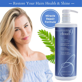Brocato Cloud 9 pump dispensing conditioner for easy use