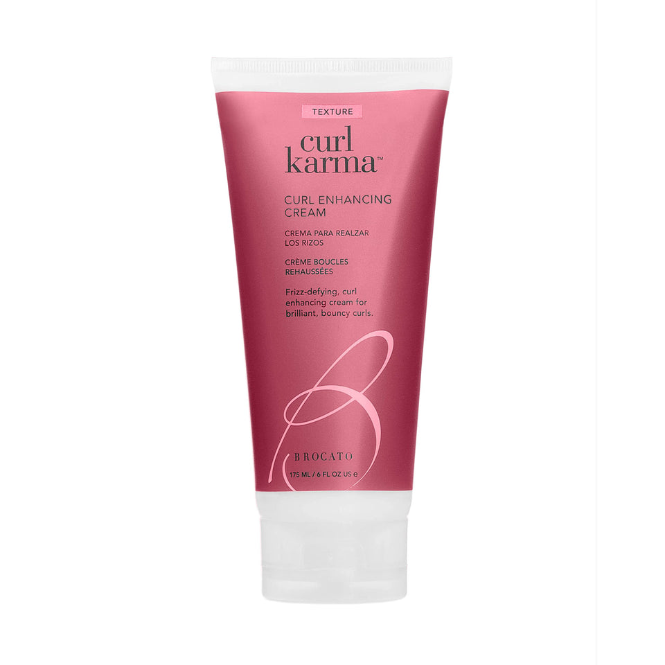 Brocato Curl Karma front packaging showing product and benefit of curl definition