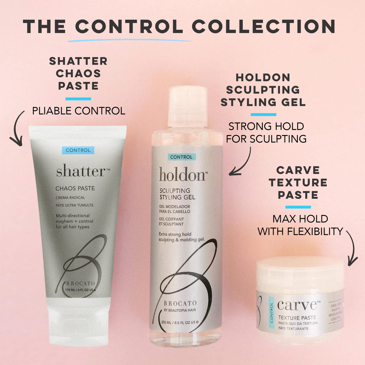Brocato jar on bathroom shelf showing salon-ready finish