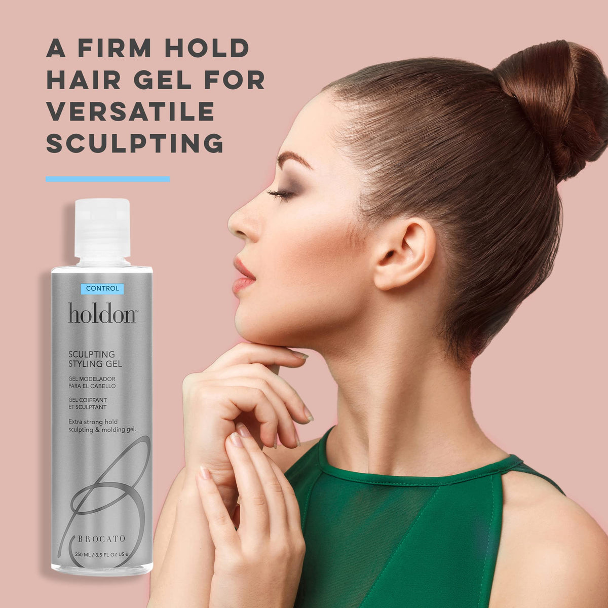 Brocato gel texture close-up highlighting smooth gloss