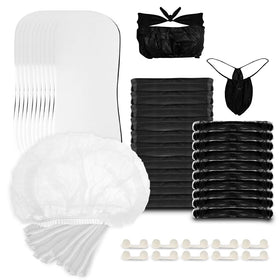 Existing Beauty solution cups and mix demonstrating quick shade changes and convenience