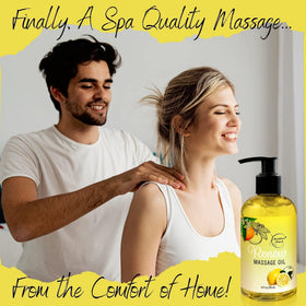 Brookethorne Naturals used in a hand massage demonstrating easy glide