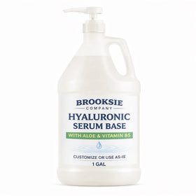 Brooksie Naturals front label of gallon bottle showing formula benefits