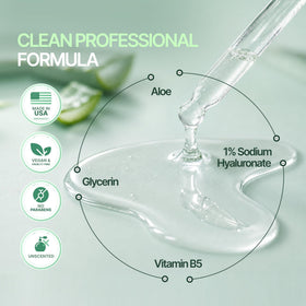Brooksie Naturals applied to hands demonstrating quick hydration and softness