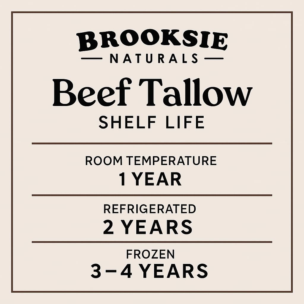 Brooksie Naturals tallow in soap-making setup showing firm white bars benefit