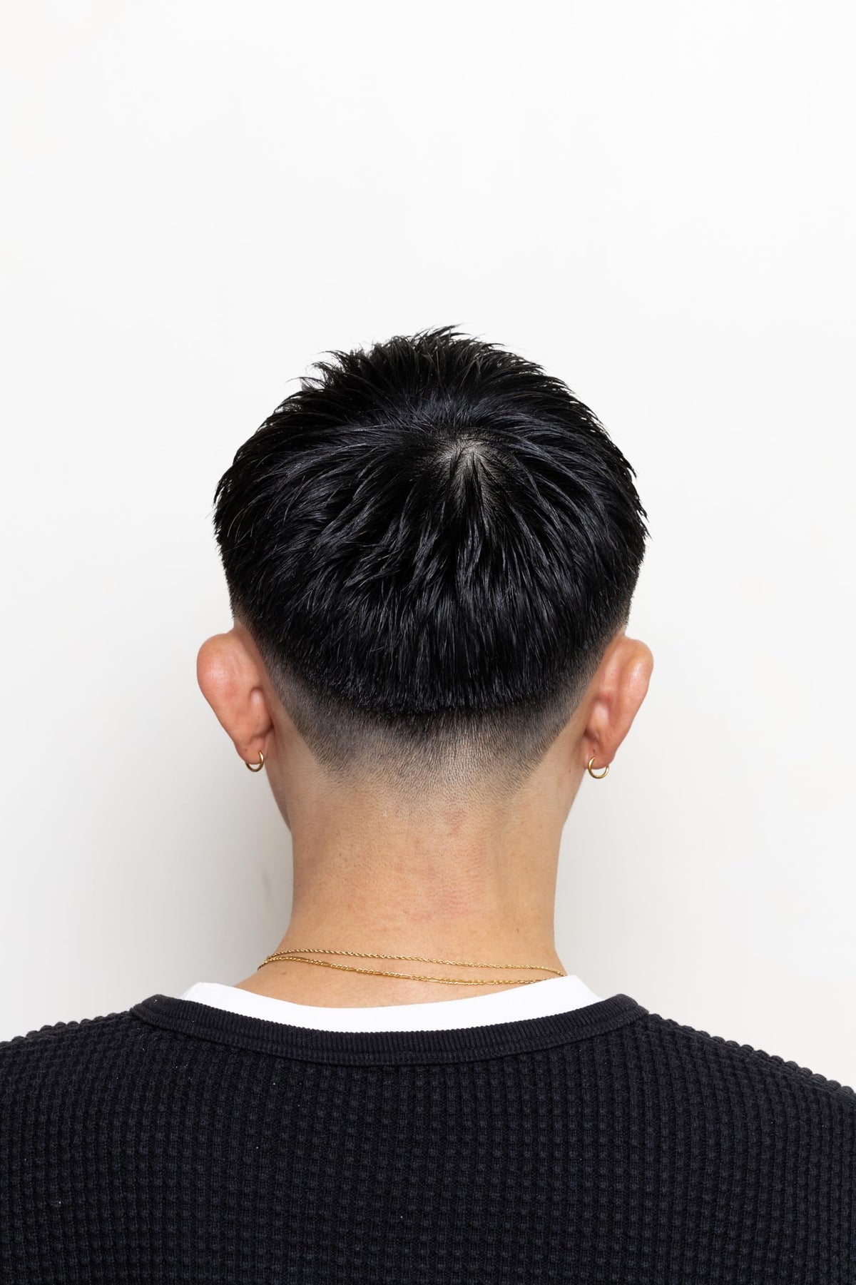 BROSH before and after hairstyle showing strong hold and natural shine