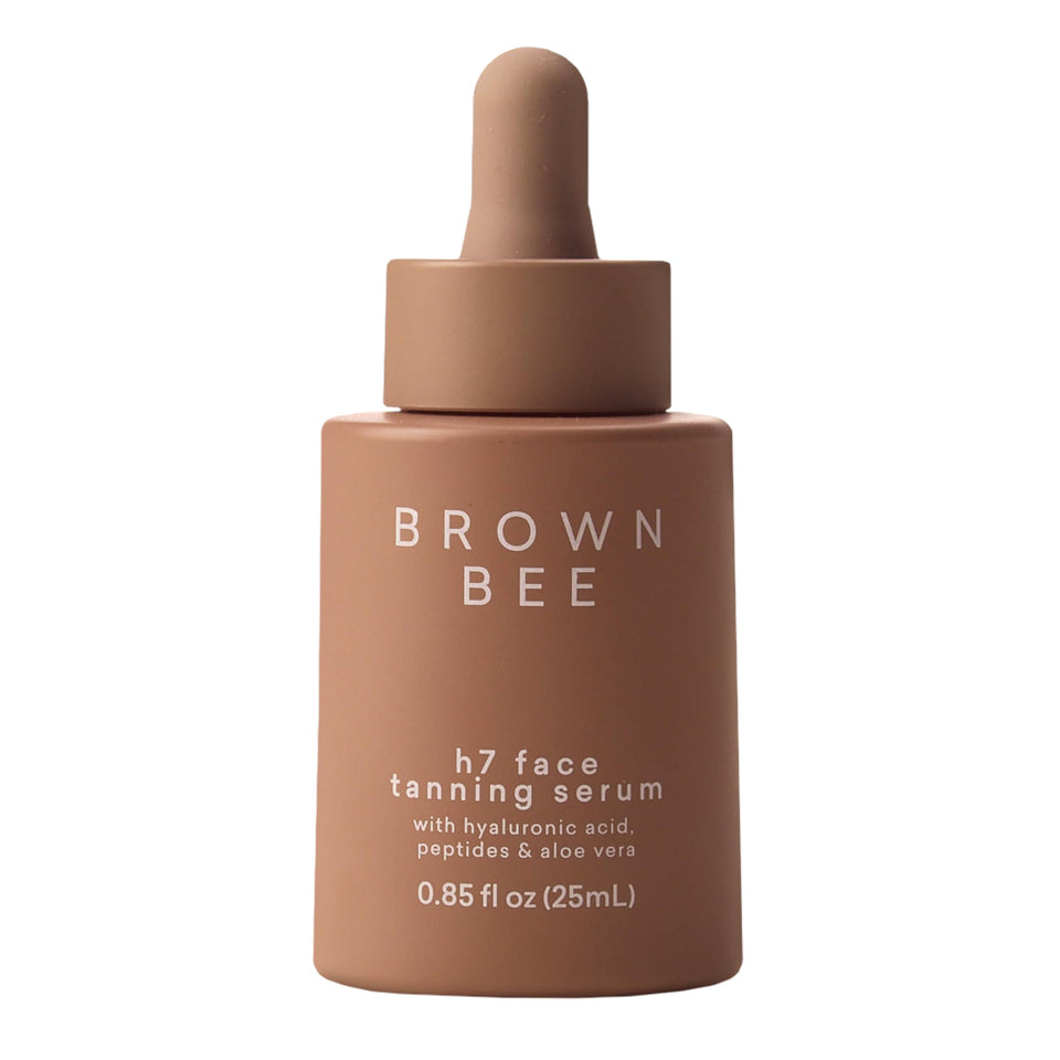 Brown Bee H7 front packaging showing bottle and label benefits