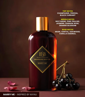 Brown Sugar Babe label close-up highlighting scent notes and clean formula benefit