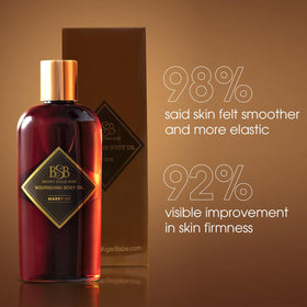 Brown Sugar Babe oil texture droplet demonstrating lightweight absorption benefit
