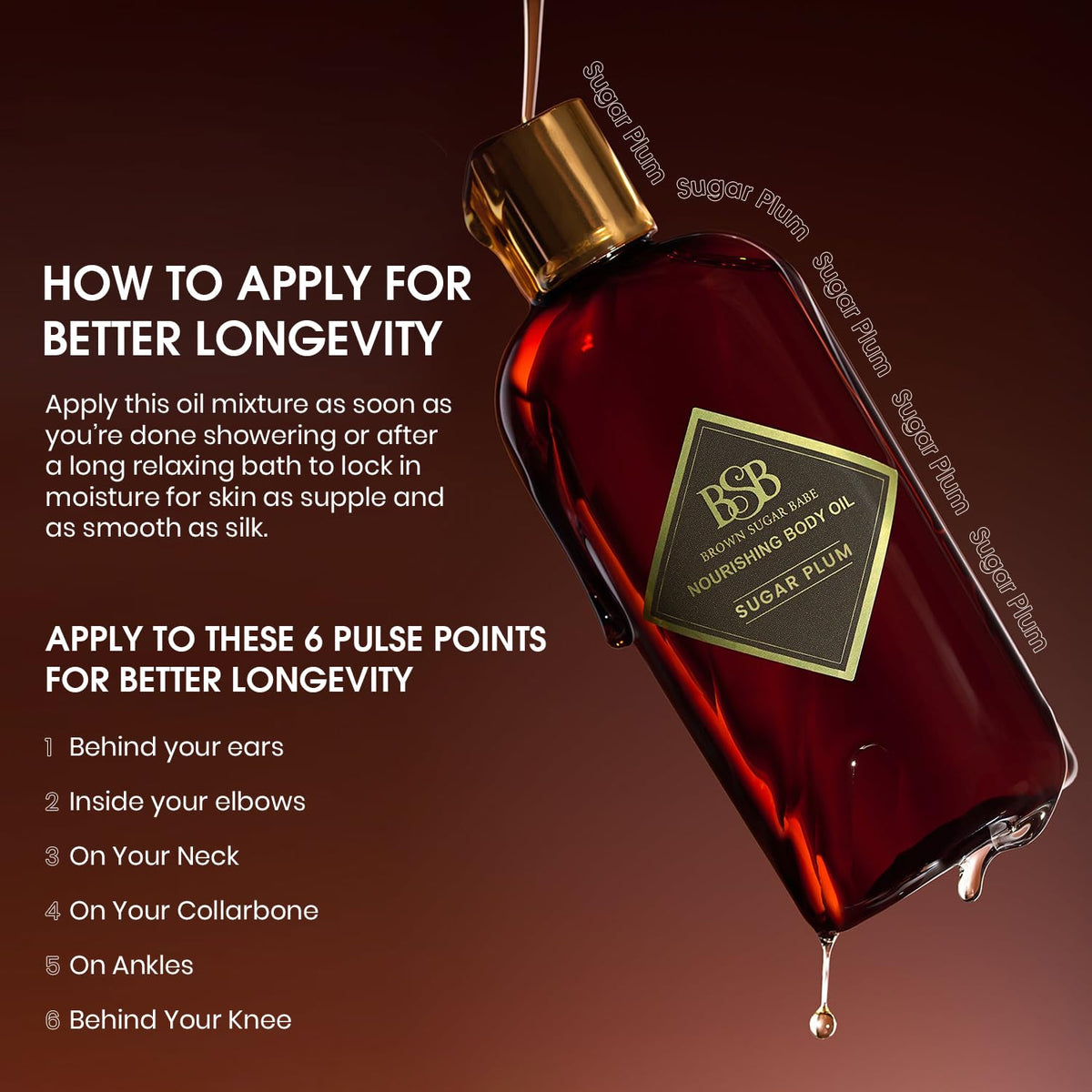 Brown Sugar Babe bottle on bathroom vanity conveying daily ritual and luxury