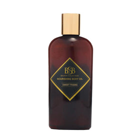 Brown Sugar Babe front bottle showing label and scent profile, inviting scent discovery