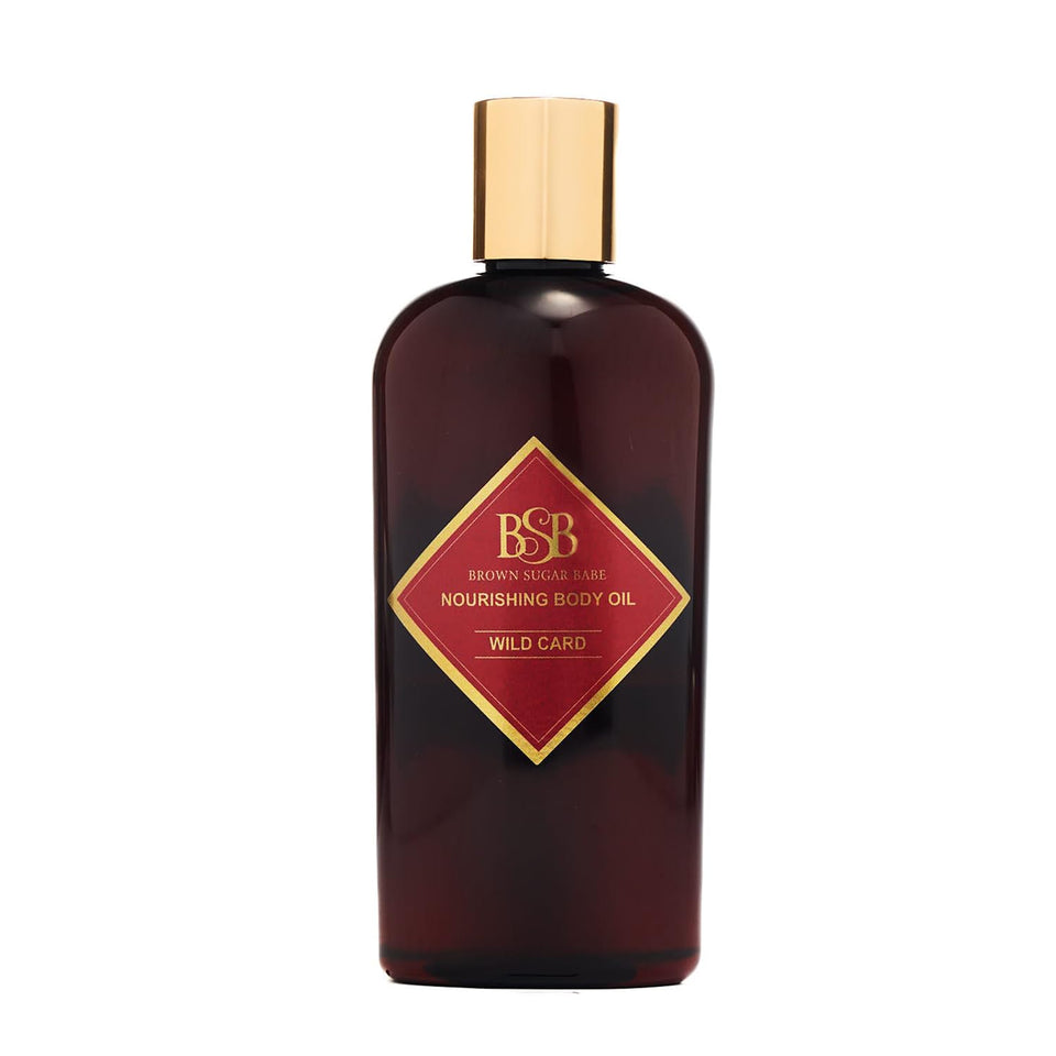 Brown Sugar Babe front bottle shot showing elegant packaging and scent benefit