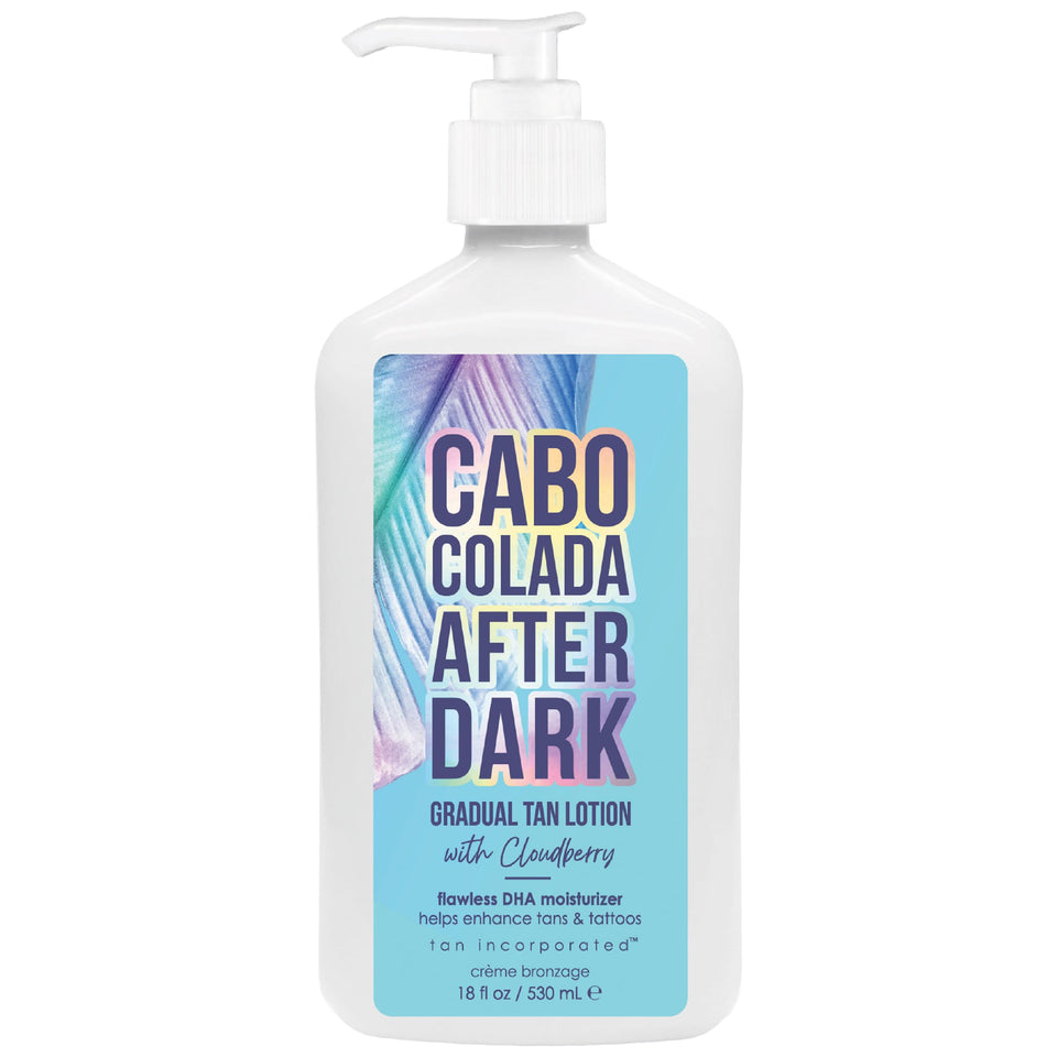 Brown Sugar Cabo Colada front packaging showing bottle and label benefit