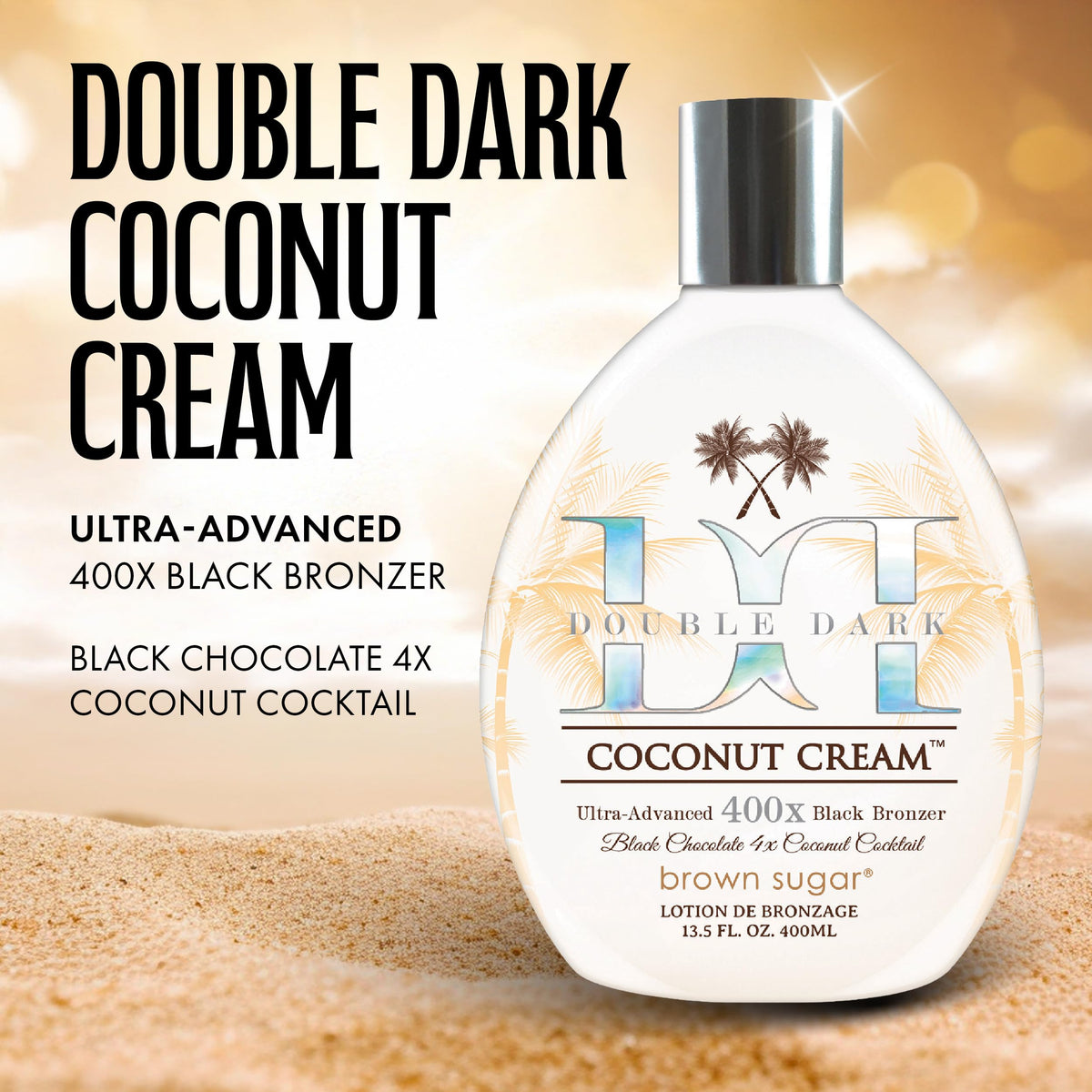 Brown Sugar close-up of creamy coconut texture highlighting rich moisturizing benefits