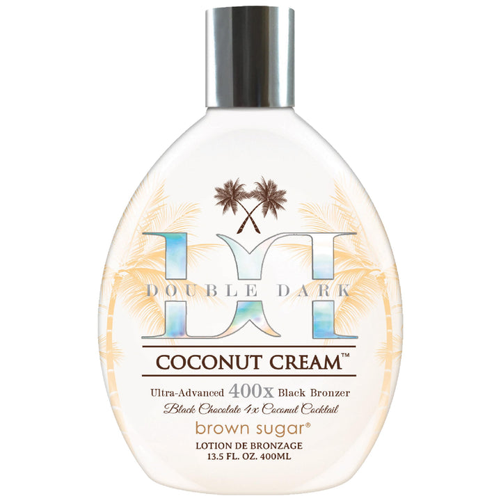 Brown Sugar front packaging showing bottle and product name with bold bronzer benefit