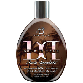 Brown Sugar front bottle shot showing product packaging and branding benefit bold bronzing