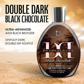 Brown Sugar lotion texture pouring close-up showing whipped soufflé finish for smooth spread