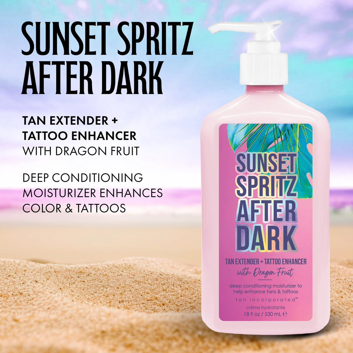 Brown Sugar spritz in motion demonstrating fine mist application for quick hydration