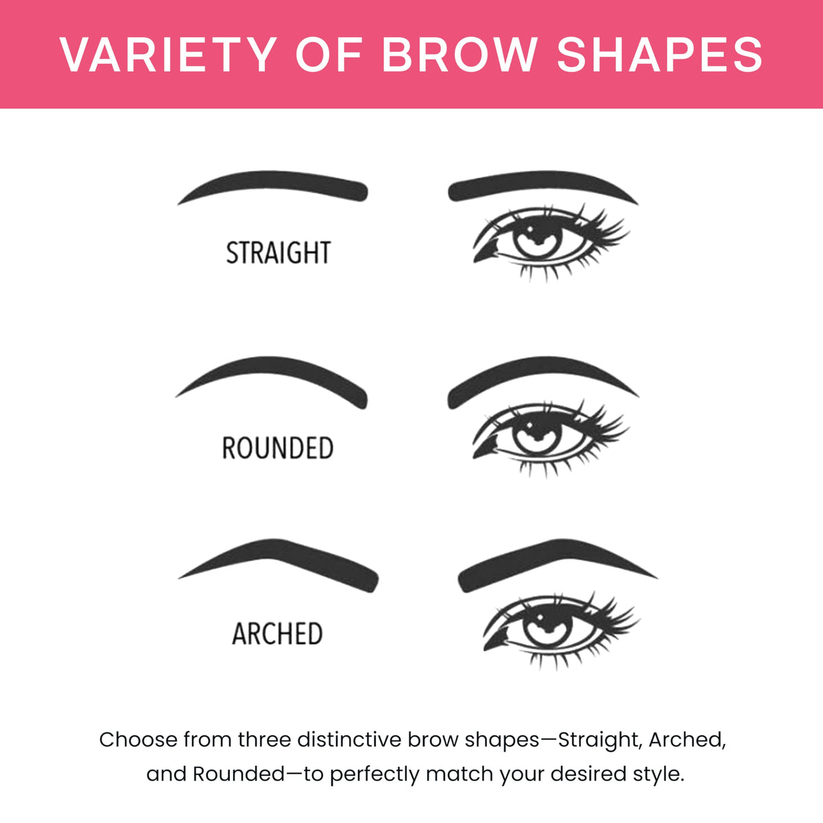 BrowPro Simone before and after brows demonstrating natural-looking enhancement