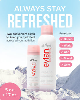 BRUMISATEUR close-up nozzle releasing fine mist that hydrates skin evenly