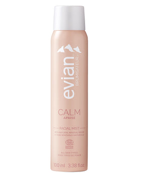 BRUMISATEUR Evian Calm front packaging showing product benefits