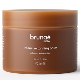 Brunae Body front label showing product name and packaging benefits