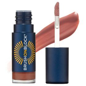 Brush On Block front packaging showing fig tint and SPF 30 protection