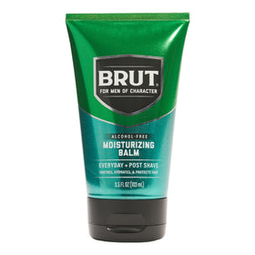BRUT front packaging showing tube and brand benefit of quick hydration