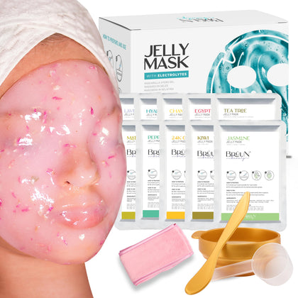 BRÜUN front packaging showing set and accessories for easy identification
