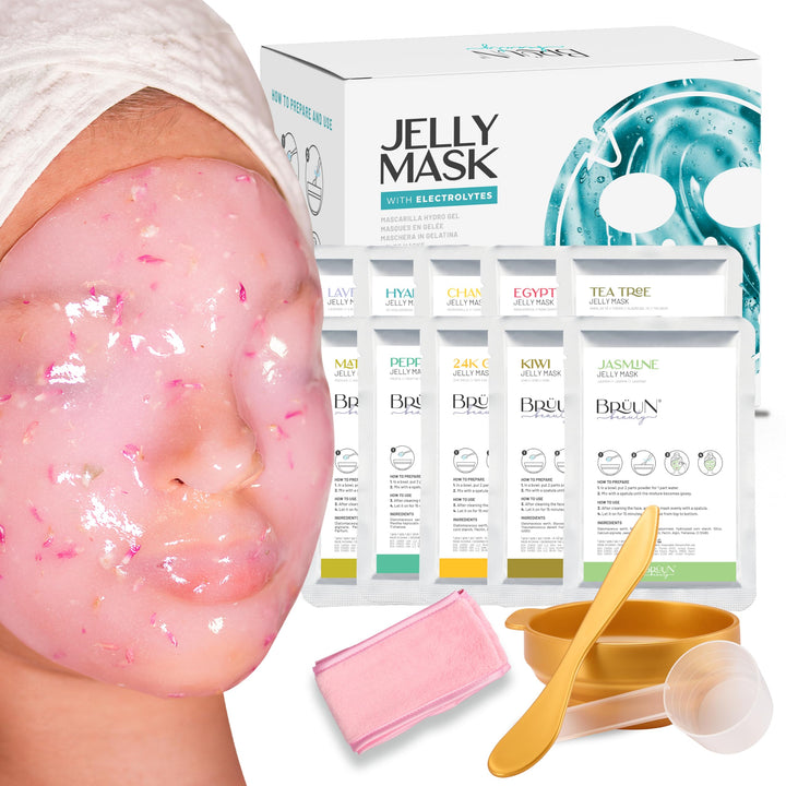 BRÜUN front packaging showing set and accessories for easy identification