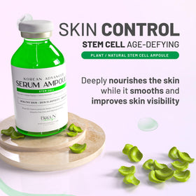 BRÜUN serum texture closeup highlighting lightweight absorption and silky finish