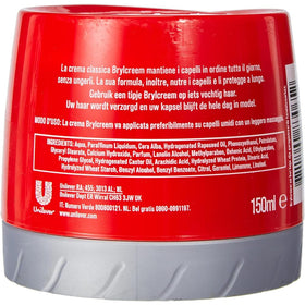Brylcreem cream texture closeup illustrating smooth spreadability and control
