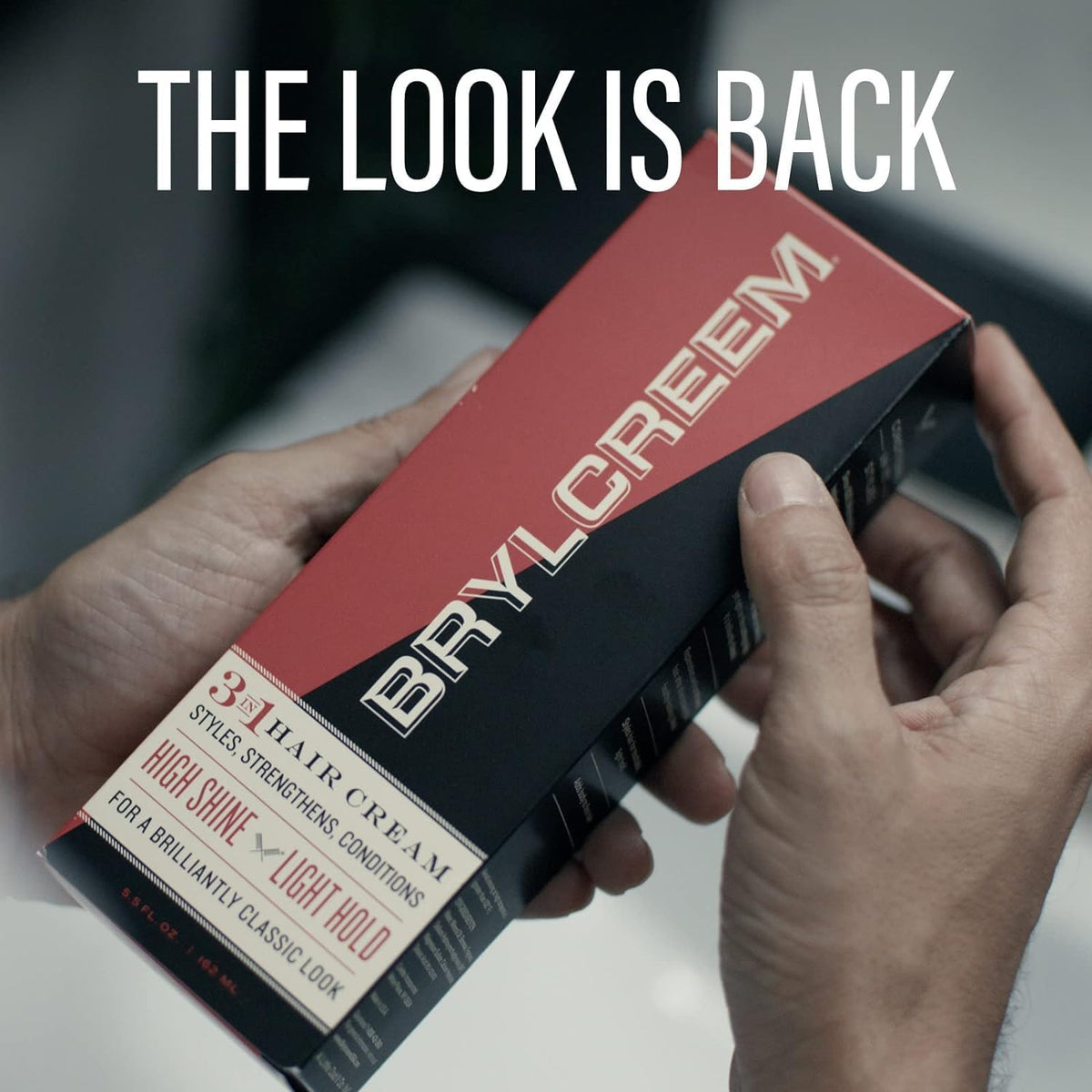 Brylcreem label details readable for ingredient and usage information