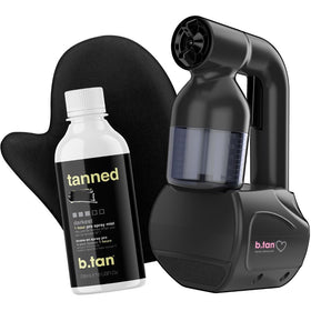 B.TAN front packaging showing kit contents and travel-ready convenience
