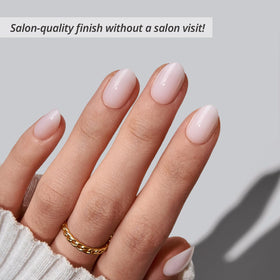 BTArtbox close-up of nail surface texture showing natural finish and realistic look