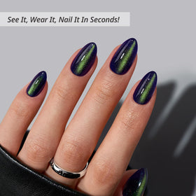BTArtbox close-up of almond-shaped nail edge for natural fit benefit