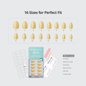BTArtbox step-by-step application in hand for fast at-home manicure