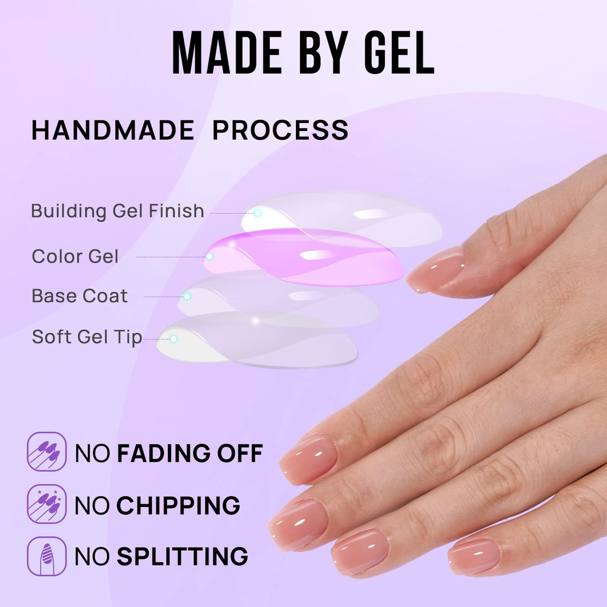 BTArtbox application tools display with glue, tabs, file and cuticle stick for easy DIY