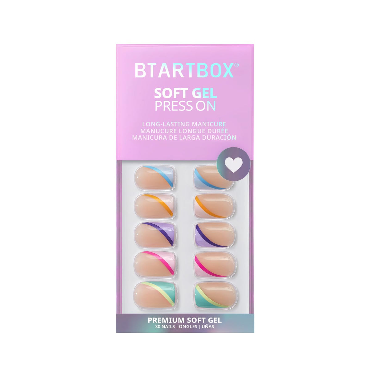 BTArtbox hands applying glue demonstrating easy at-home salon-quality application