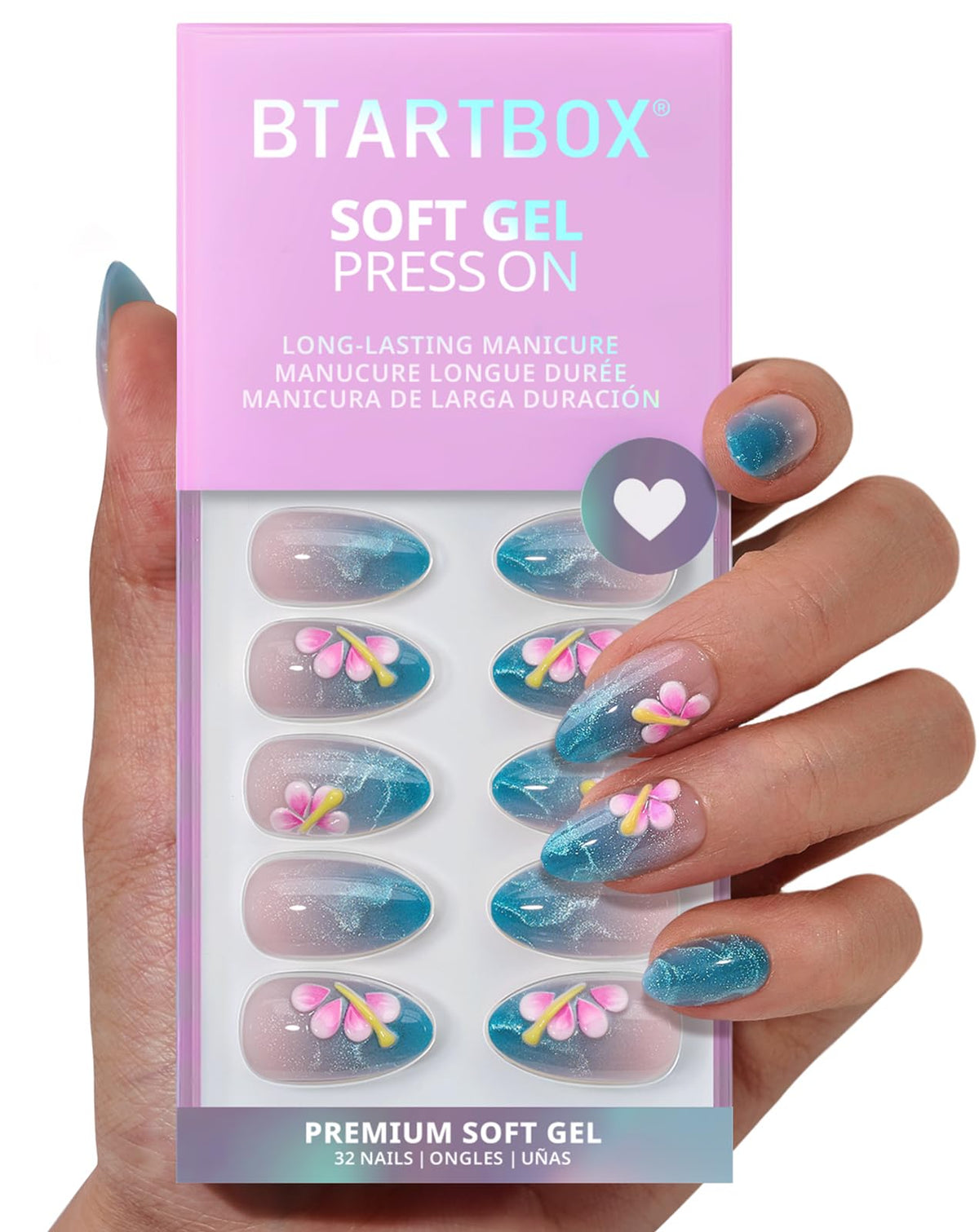 BTArtbox cat-eye reflection detail showing shimmering blue finish for eye-catching shine